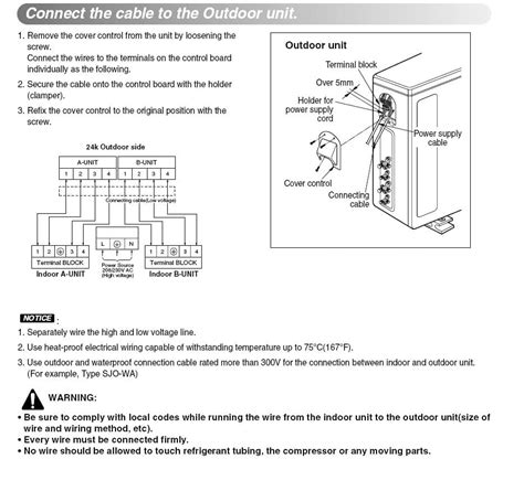 fujitsu split ac wiring diagrams PDF