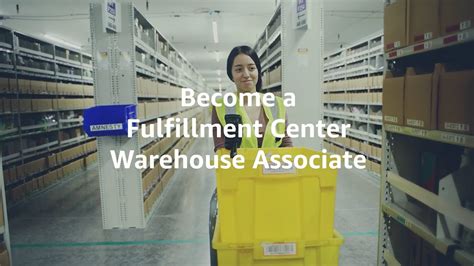 fulfillment center warehouse associate