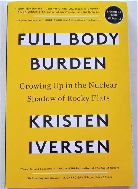 full body burden growing up in the nuclear shadow of rocky flats Doc