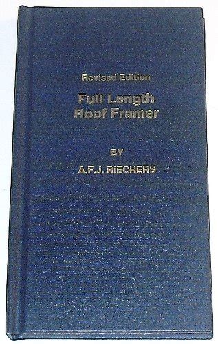full length roof framer 23rd revised edition Epub