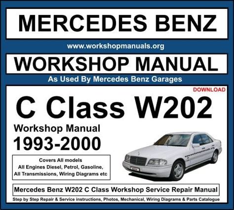 full manual mercedes w202 englishpdf PDF