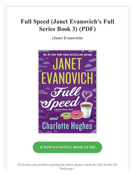 full speed full 3 janet evanovich Doc