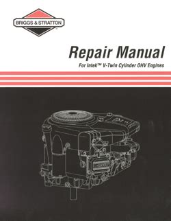 full version briggs stratton repair manual 273521 pdf download PDF