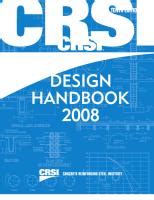 full version free crsi design handbook 2008 in pdf Reader