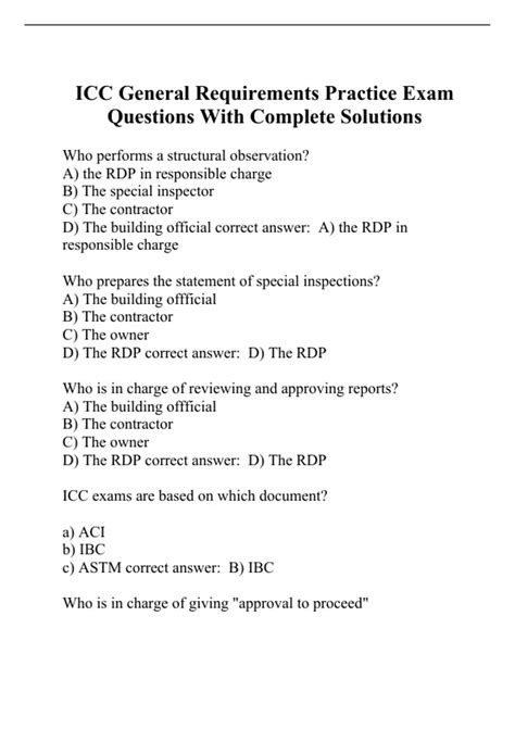 full version icc ibc practice test free pdf Doc