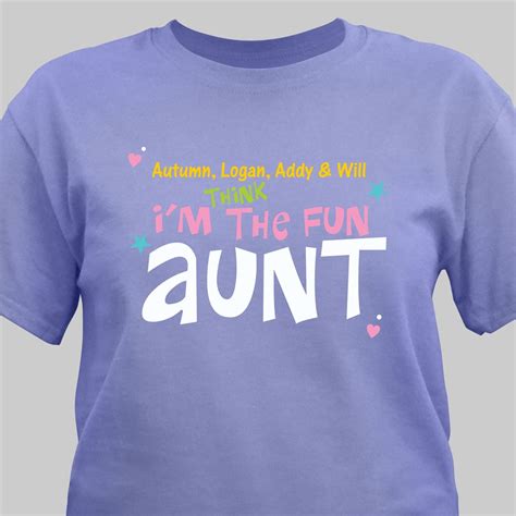 fun aunt shirt