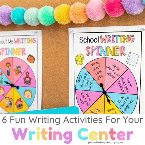 fun writing activities