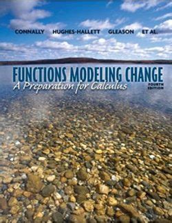 function modeling change 4th edition solutions pdf Reader