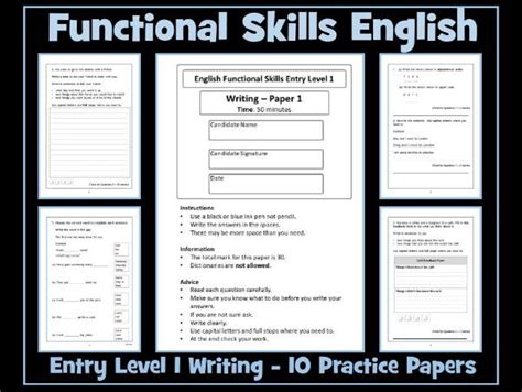 functional skills practice papers PDF