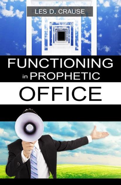 functioning in prophetic office taking your place as a prophet Kindle Editon