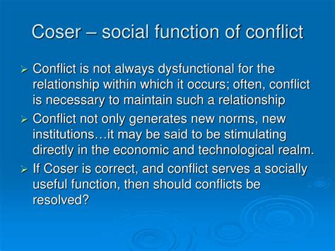 functions of social conflict functions of social conflict Reader