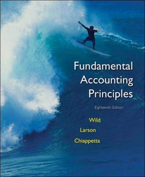 fundamental accounting principles 18th edition Reader