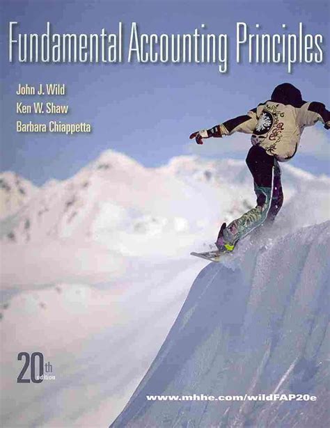 fundamental accounting principles 20th edition PDF