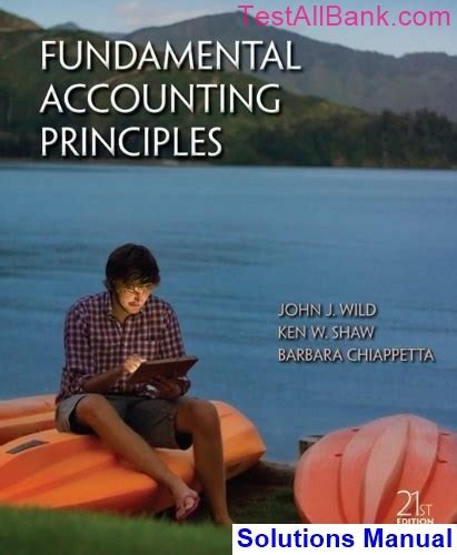 fundamental accounting principles 21st edition solution manual PDF