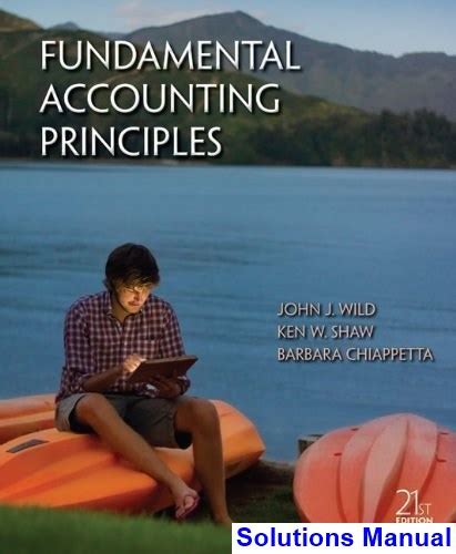 fundamental accounting principles 21st edition solution manual PDF