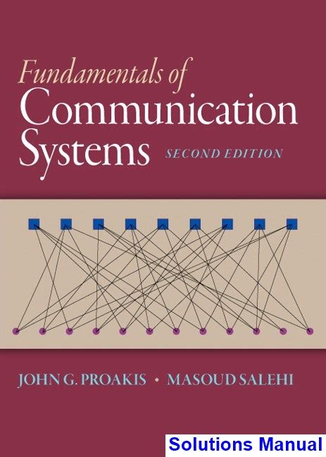 fundamental of communication systems proakis solution manual PDF