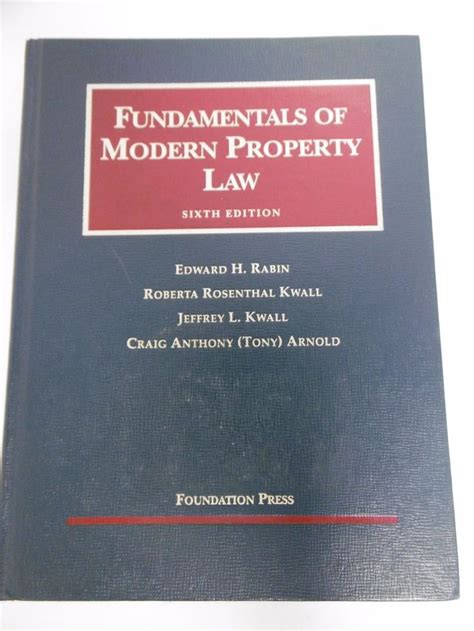 fundamentals modern property law 6th PDF
