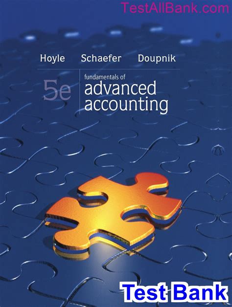 fundamentals of advanced accounting 5th edition hoyle Kindle Editon