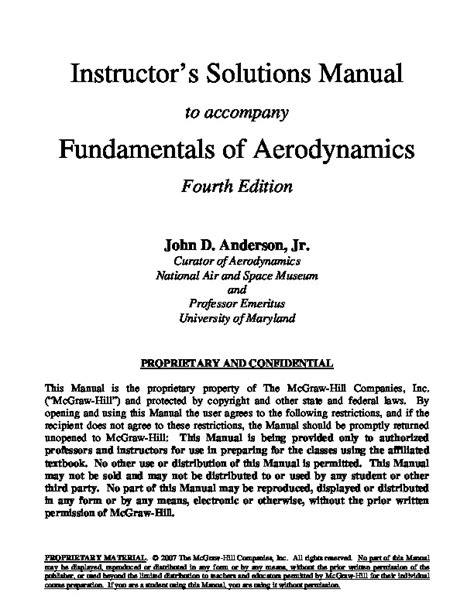 fundamentals of aerodynamics 4th edition solutions Doc