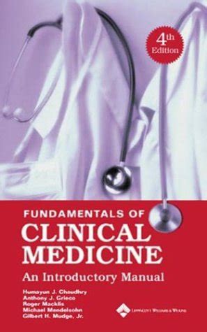 fundamentals of clinical medicine an introductory manual 4th edition PDF