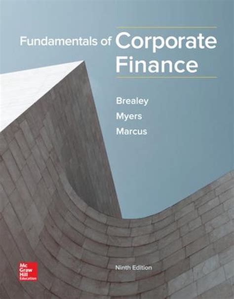 fundamentals of corporate finance 9th edition Reader