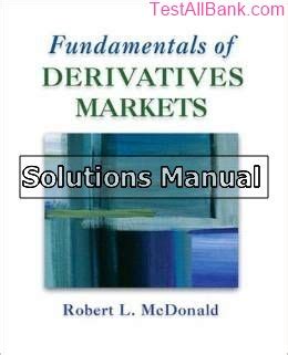 fundamentals of derivatives markets solutions manual PDF