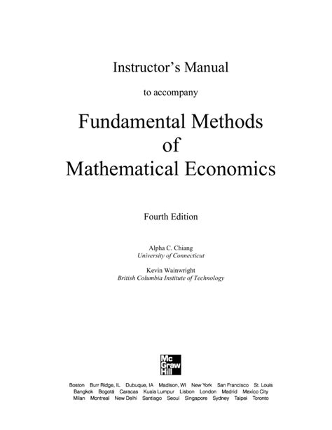 fundamentals of economics instructor s manual Doc