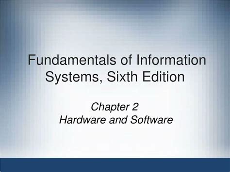 fundamentals of information systems sixth edition chapter 2 Reader