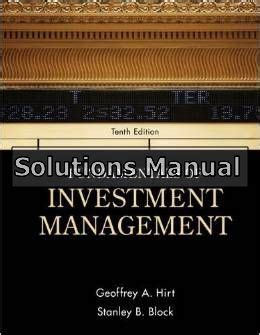 fundamentals of investment management solutions manual Epub