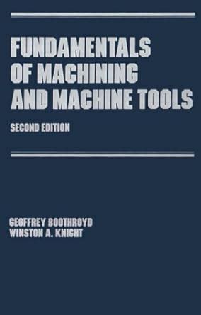 fundamentals of metal machining and machine tools third edition Ebook Reader