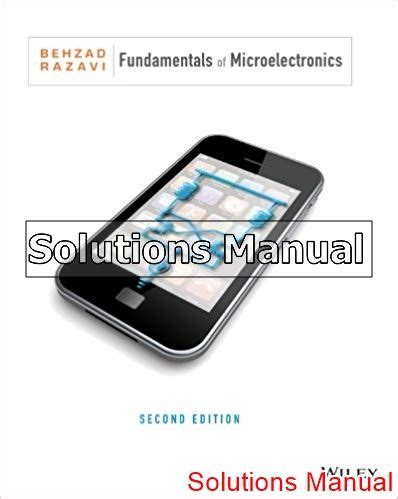 fundamentals of microelectronics 2nd edition solution manual Doc