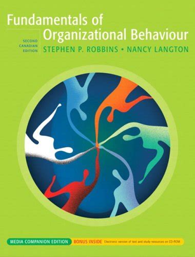 fundamentals of organizational behavior by nancy langton Reader
