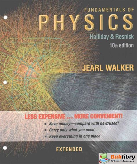 fundamentals of physics extended solution manual PDF