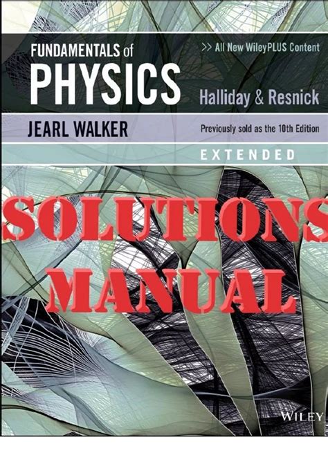fundamentals of physics solutions manual Epub