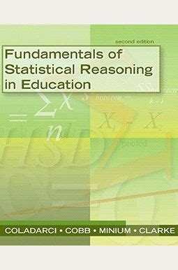 fundamentals of statistical reasoning in education PDF