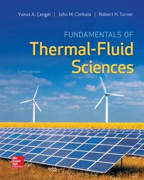 fundamentals of thermal fluid sciences Doc