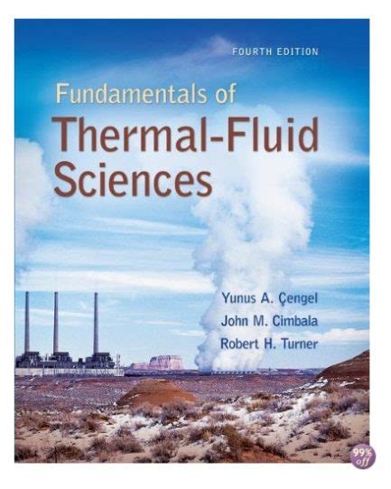 fundamentals of thermal fluid sciences 4th edition text solutions Reader