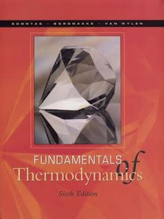 fundamentals of thermodynamics 6th edition van wylen Kindle Editon