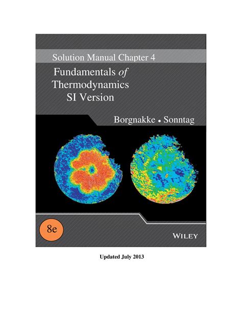 fundamentals of thermodynamics solution manual chapter 4 Reader