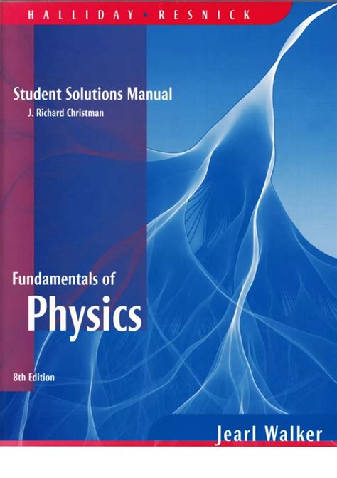 fundamentals physics 8th edition instructor solution manual PDF