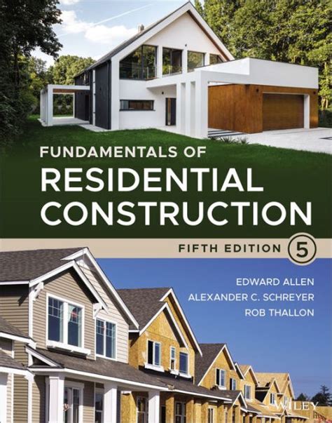 fundamentals residential construction edward allen Epub