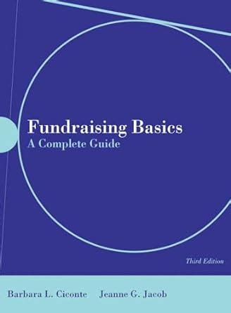 fundraising basics a complete guide pdf Reader