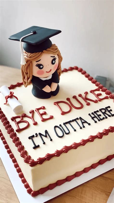 funny graduation cake messages