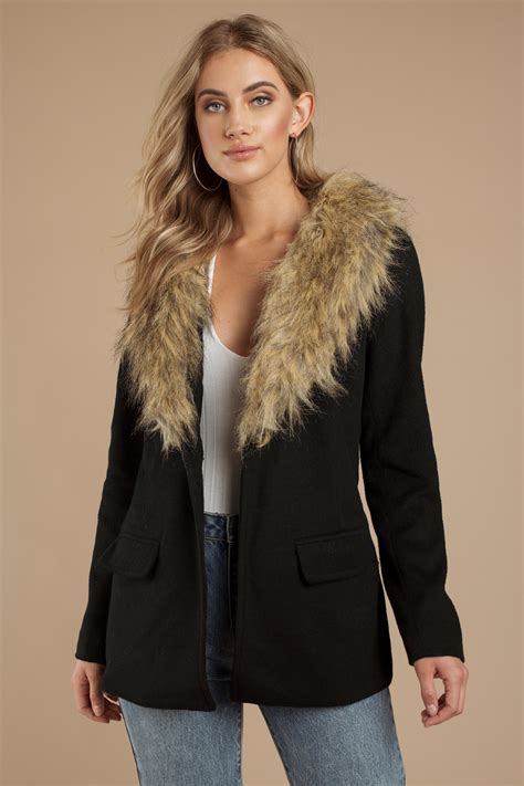 fur collar jacket