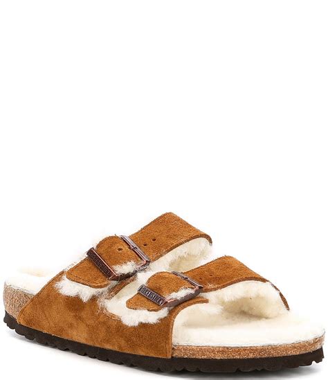 fur lined birkenstocks