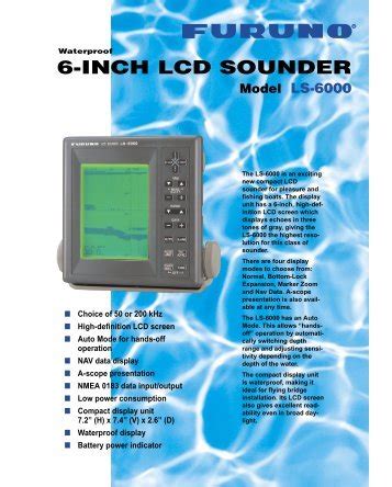 furuno ls6000 user guide Kindle Editon