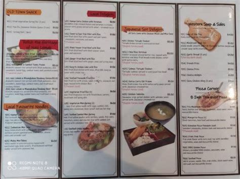 fusion spoon jurong lake gardens menu