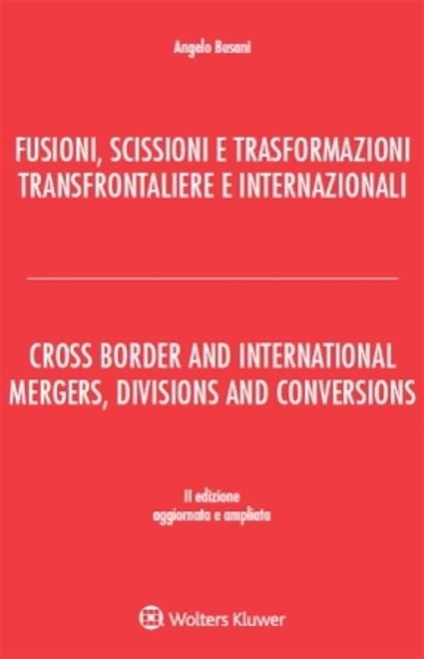 fusioni transfrontaliere fusioni transfrontaliere PDF