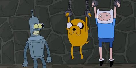 futurama and adventure time