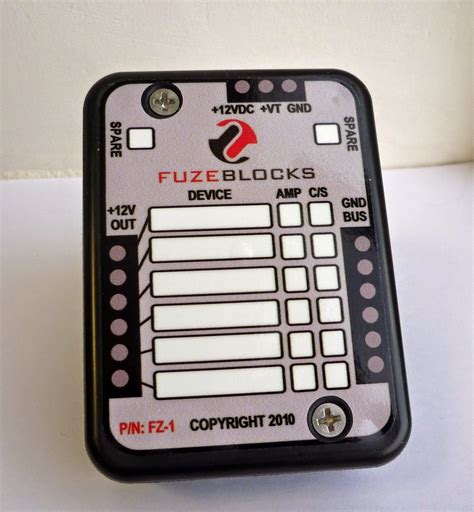 fuzeblock switchable fuse panel PDF